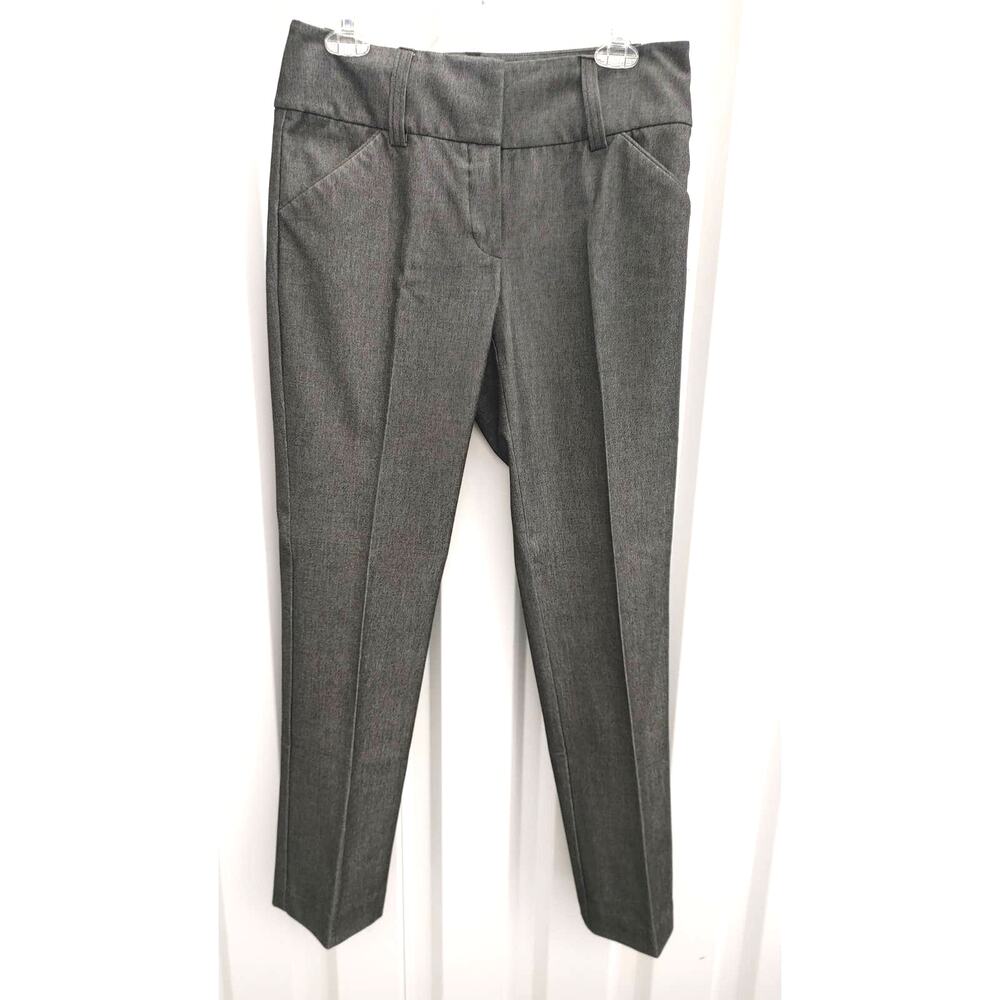 INC International Concepts Pants Sz 8 Black Gray Blend